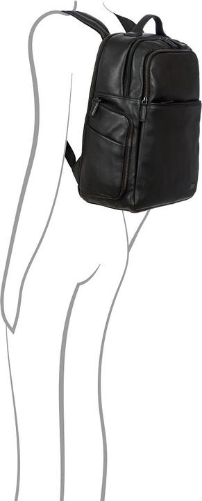 Produktbild Brics Torino Rucksack Leder 44 cm Laptopfach (21 l)