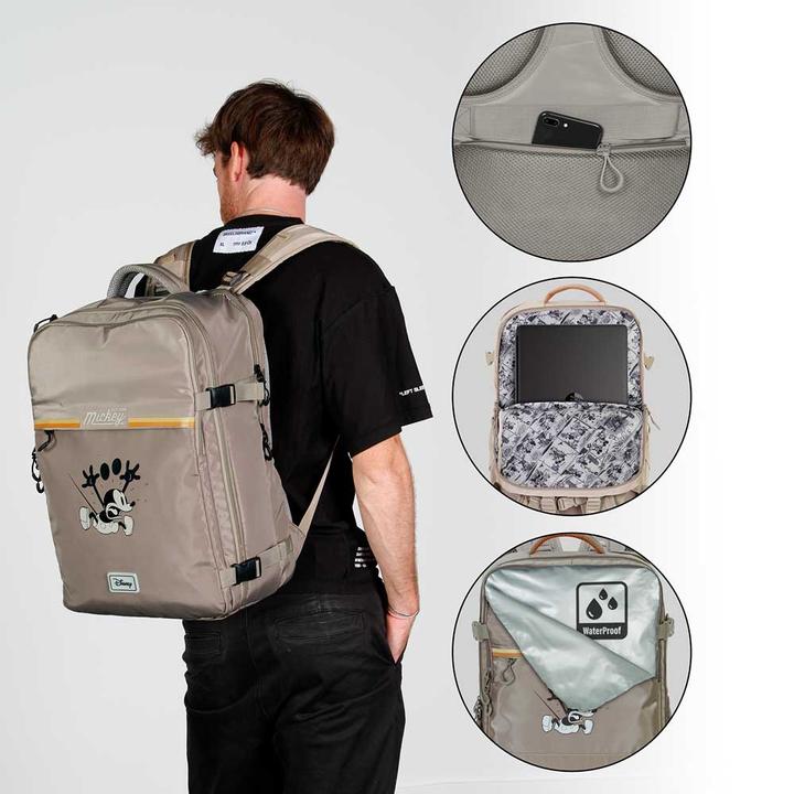 Image du produit Karactermania Grand sac à dos de voyage Mercury 47x23x33cm Face