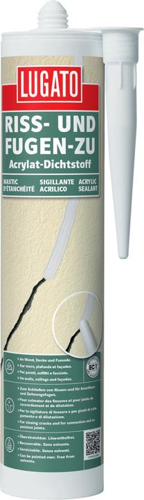 Immagine prodotto Lugato Chiusura di crepe e giunti (0.31 kg, Bianco, 310 ml)