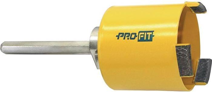 Image du produit Pro-Fit Scie cloche Béton Light Dry Saw-Ø 92 mm Profondeur de coupe 65 mm HSS Forme de la tige hexagonale (9.2 centimètres)