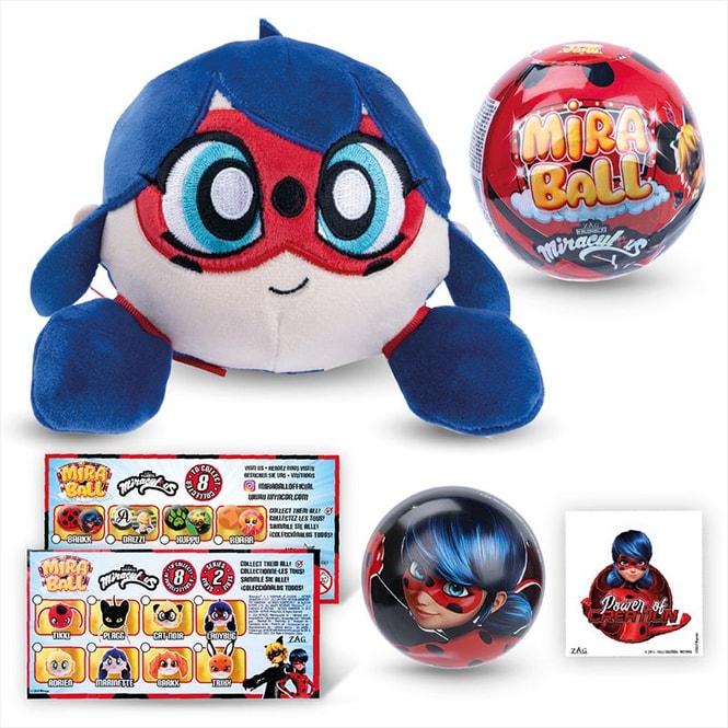 Produktbild Miraculous Miraball Kwami Plush 12 collectibles