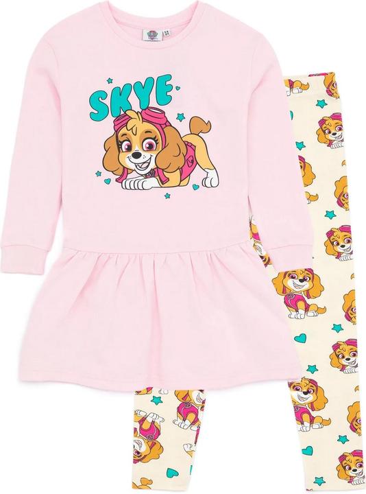 Image du produit Paw Patrol Filles Skye robe pull & leggings ensemble (122)