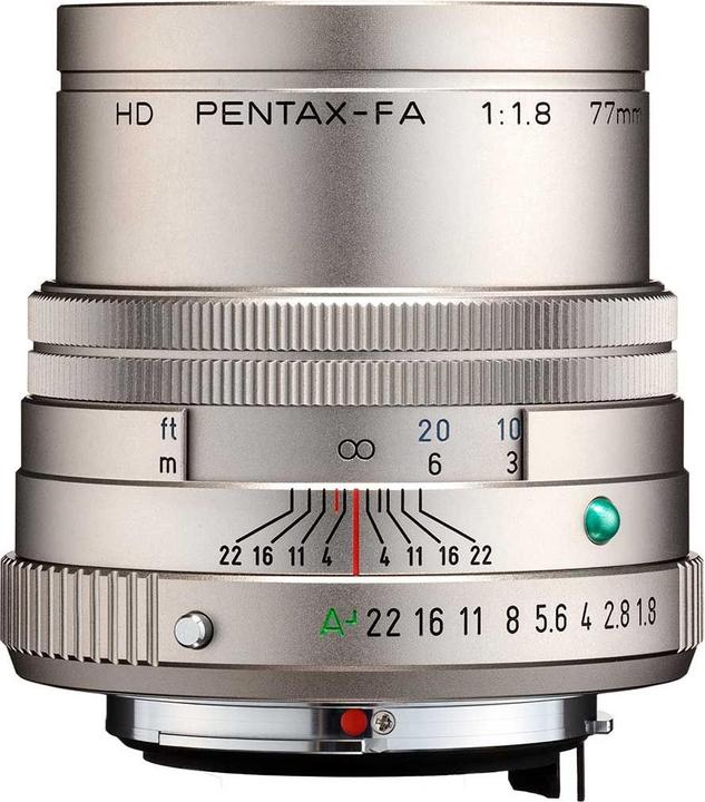 Produktbild Pentax HD FA 77mm/ 1.8 Limited silver (Pentax K, Vollformat)