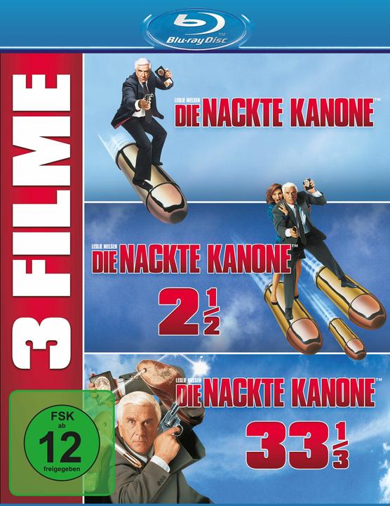 DIE NACKTE KANONE 1-3 (BLU-RAY) (3 ON 1) (Blu-ray, Deutsch)