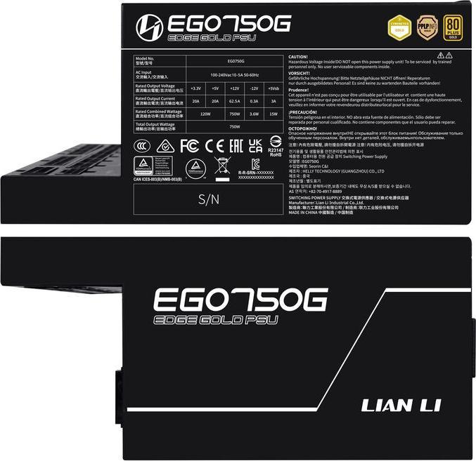 Immagine prodotto Lian-Li Edge (750 W)