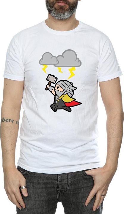 Immagine prodotto Kawaii Thor God Of Thunder Maglietta Uomo (XL)