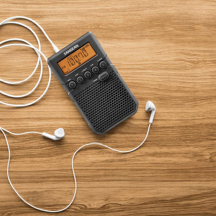 Actual product image Sangean DT-800 +BATT black (AM, FM)