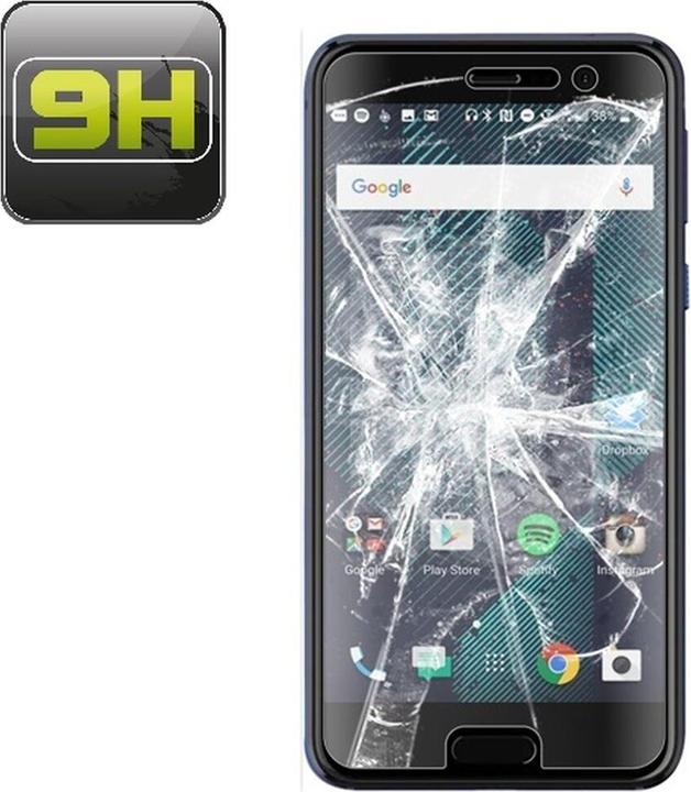 Produktbild Protectorking 3x echtes Tempered 9H Panzerhartglas 3D KLAR (3 Stück, HTC U Play)