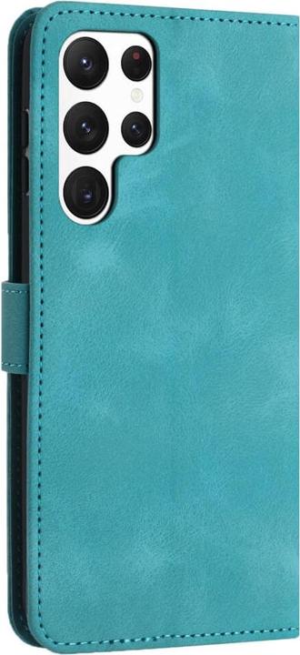 Actual product image Cover-Discount Wildleder Look Etui im Vintage Design (Samsung Galaxy S25 Ultra)