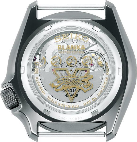 Image du produit Seiko 5 Sport Street Fighter V BLANKA Édition limitée (Montre analogique, 43 mm)