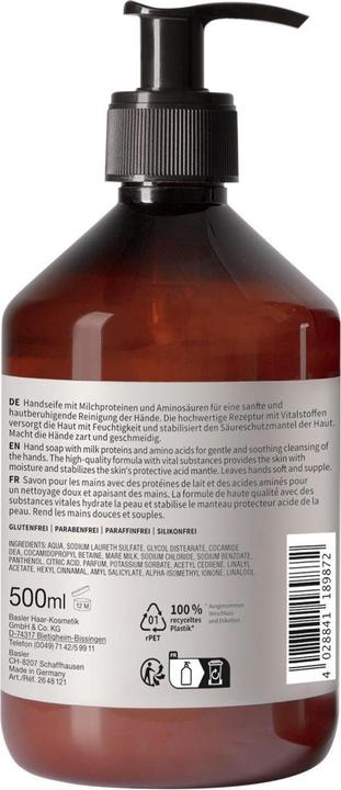 Immagine prodotto Basler Premium Lavaggio a mano con proteine del latte (Sapone liquido, 500 ml)