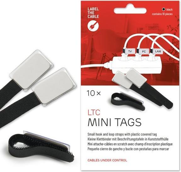 Actual product image Label-the-cable LTC Minir, pack of 10 (Velcro cable ties, 90 mm, 10 pcs.)