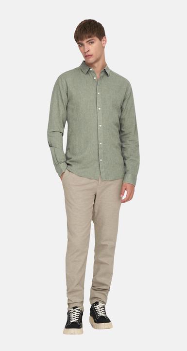 Immagine prodotto Only & Sons Camicia a maniche lunghe a tinta unita (L)