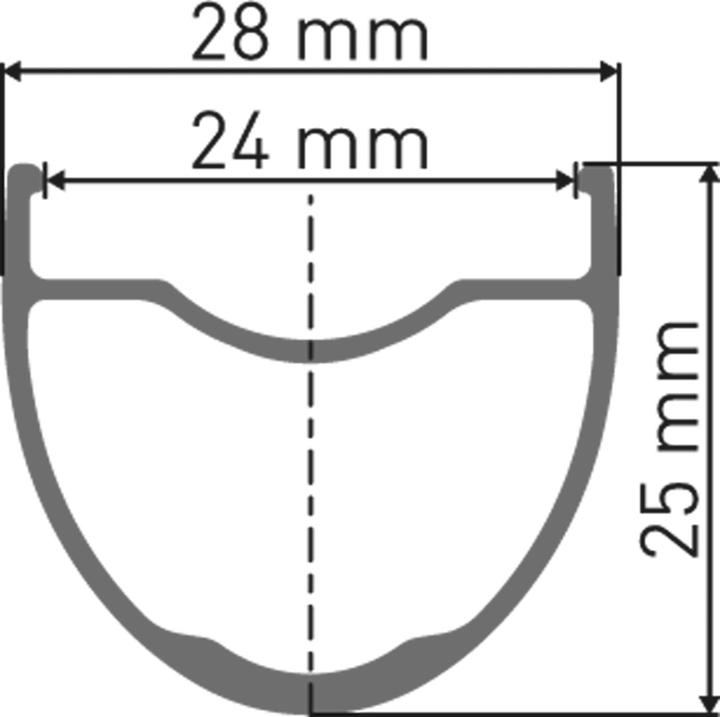Image du produit DT Swiss GR 1600 Spline (Roue avant, 28")