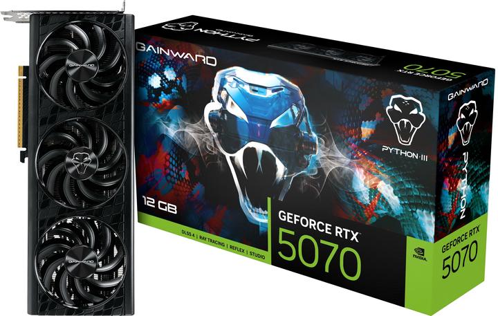 Actual product image Gainward GeForce RTX 5070 Python III (12 GB)