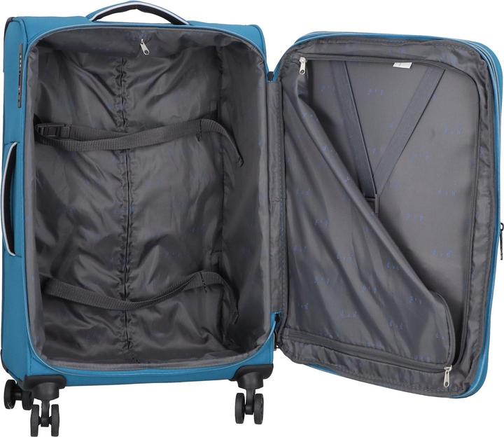 Actual product image D&N Travel Line 9204 4 wheel suitcase set 3 pieces (202 l, XL (from 140l))