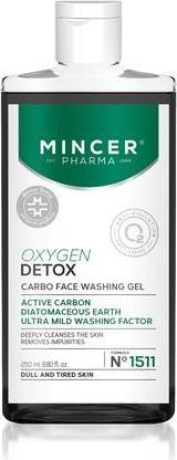 Image du produit Mincer Pharma Oxygen Detox Carbo-Gel Nettoyant No.1511 250Ml (Gel, 250 ml)