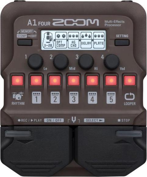 Actual product image Zoom A1 Four effect unit with power supply (Trumpets, violin, Sax)