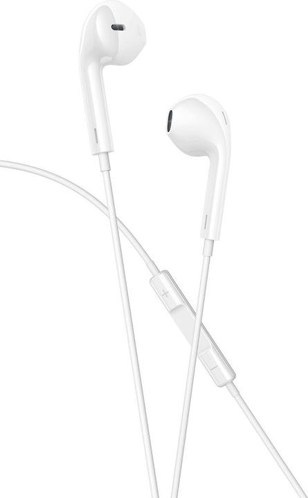 Actual product image xO wired earphones EP72 USB-C white (Cable)