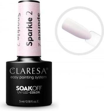 Claresa SoakOFF UV/LED Gel Sparkle 2 5ml
