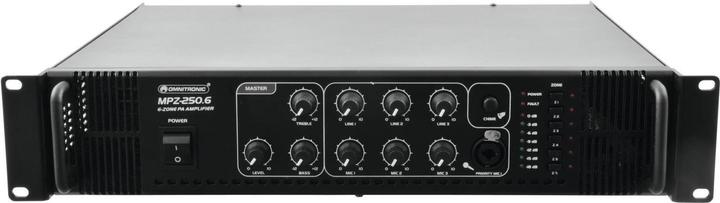 Immagine prodotto Omnitronic MPZ-250.6 Amplificatore di miscelazione (Amplificatore)