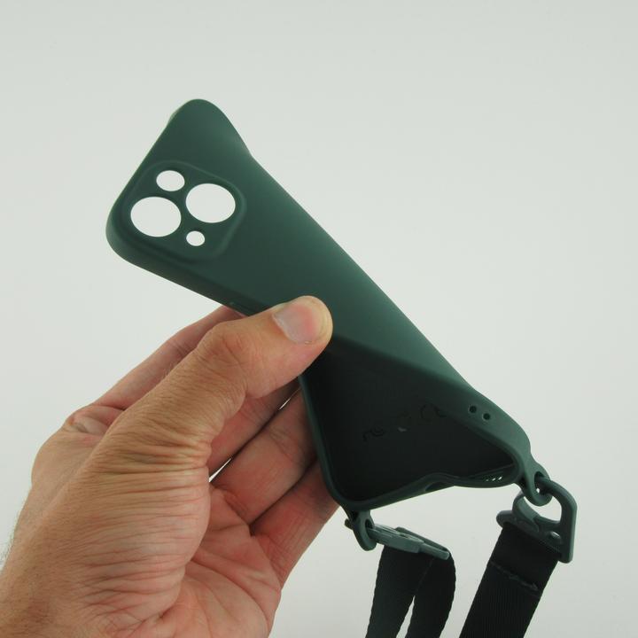 Actual product image PhoneLook Silicone cover with cord and hook (Apple iPhone 13)
