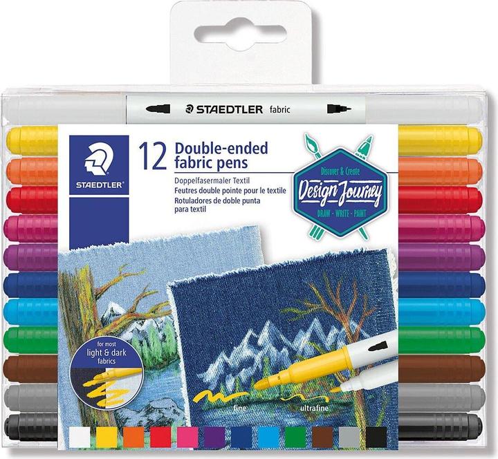 Actual product image Staedtler Fibre pens (Multicoloured, 12 x)