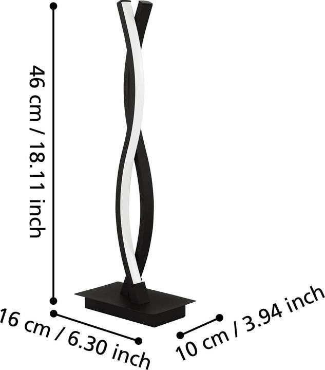 Actual product image EGLO LED table lamp (1280 lm)