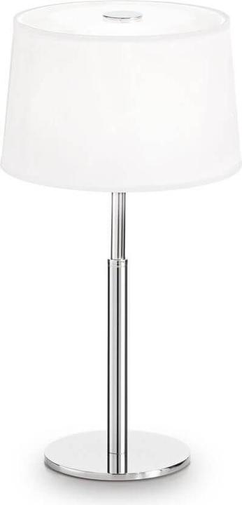 Actual product image Ideal lux HILTON G9 table lamp ⌀180mm white warm white 075525 (370 lm, G9)