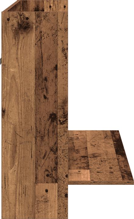 Produktbild VidaXL Wandmontageschreibtisch Alte Eiche 105x48x75 cm Holzwerkstoff (105 x 48 x 75 cm)