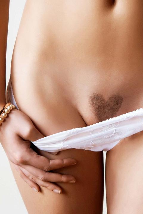 Actual product image Ladyshape Bikini Shaping Tool Heart (Intimate washing lotion)