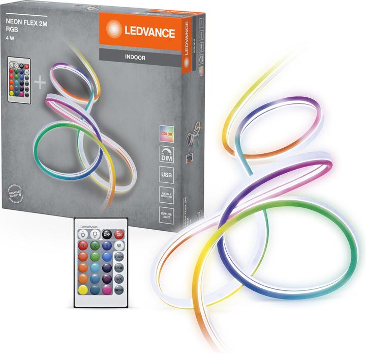 Produktbild Ledvance Neonflex (Grün, Blau, Rot, 210 cm, Indoor)