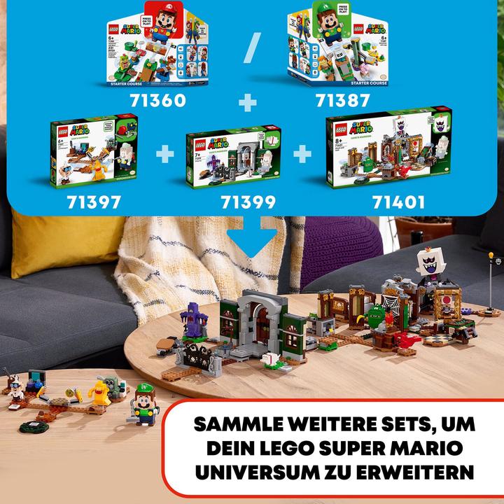 Produktbild LEGO Luigi’s Mansion: Gruseliges Versteckspiel - Erweiterungsset (71401, LEGO Super Mario)
