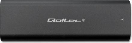 Productafbeelding Qoltec Obudowa | kieszeń do dyskówM.2 SATA SSD | NVME | USB type C (M.2 2230)