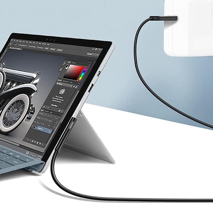 Produktbild PowerGuard USB-C zu Microsoft Surface Kabel (1.5m) (60 W)