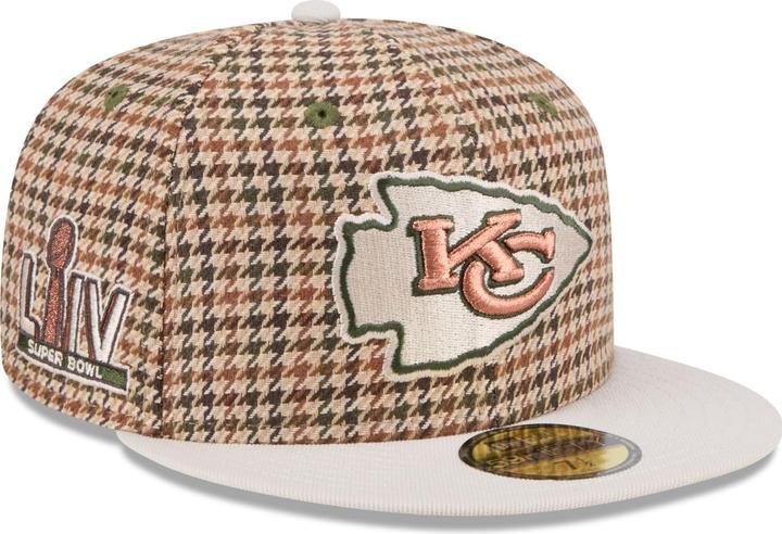 Actual product image New Era 59Fifty Fitted Cap - HOUNDSTOOTH Kansas City Chiefs (7 1/8)
