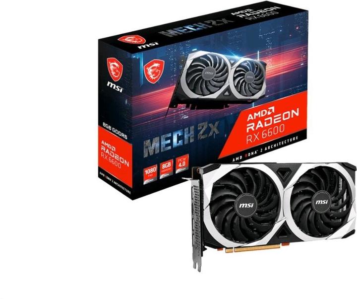 Produktbild MSI Radeon RX 6600 MECH 2X 8G (8 GB)