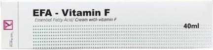 Actual product image Red pharma Efa Vitamin F Cream 40 Ml (Suntan cream, 40 ml)