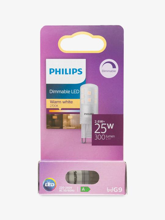 Actual product image Philips Burners (G9, 2.60 W, 215 lm, 1 x, E)