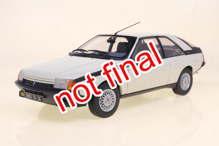 Produktbild Solido 1:18 Renault Fuego Turbo weiss