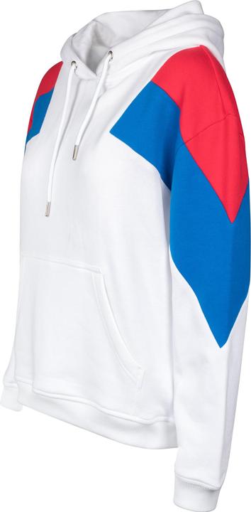 Immagine prodotto Urban Classics Felpa con cappuccio oversize 3-Tone Block da donna (XXL)
