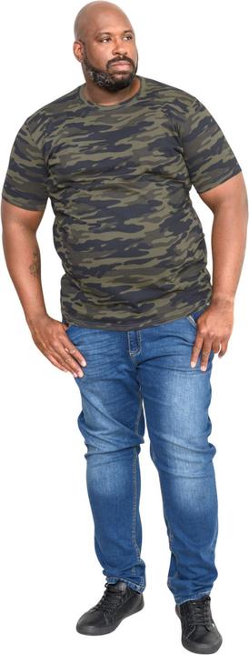 Actual product image DUKE TShirt Gaston with camouflage pattern Kingsize (4XL)