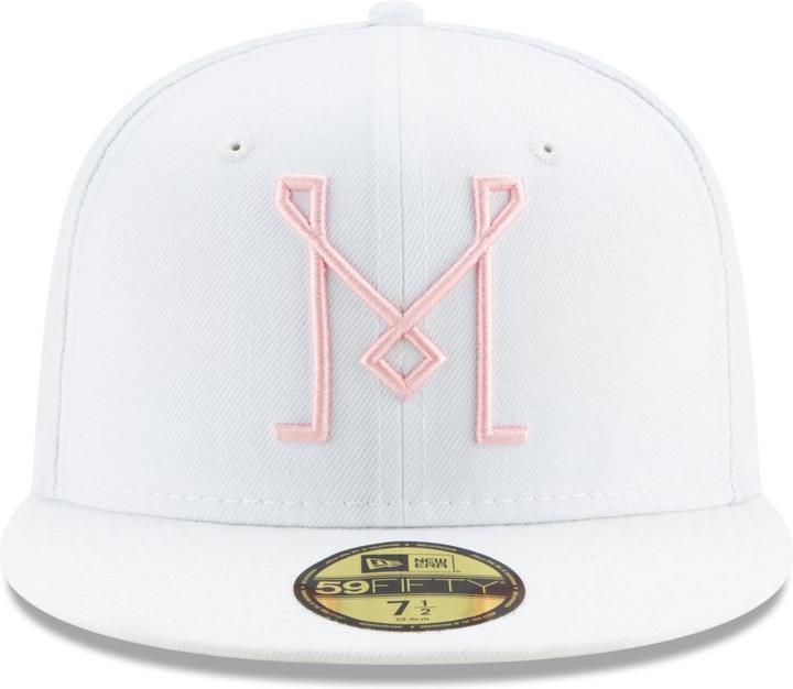Produktbild New Era 59Fifty Fitted Cap - MLS Inter Miami weiss - 7 1/4 (7 1/4)