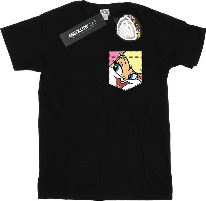 Produktbild Looney Tunes Lola Bunny Face Faux Pocket TShirt (M)