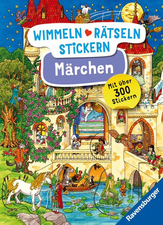 Image du produit Ravensburger Wimmeln, Rätseln, Stickern: Märchen