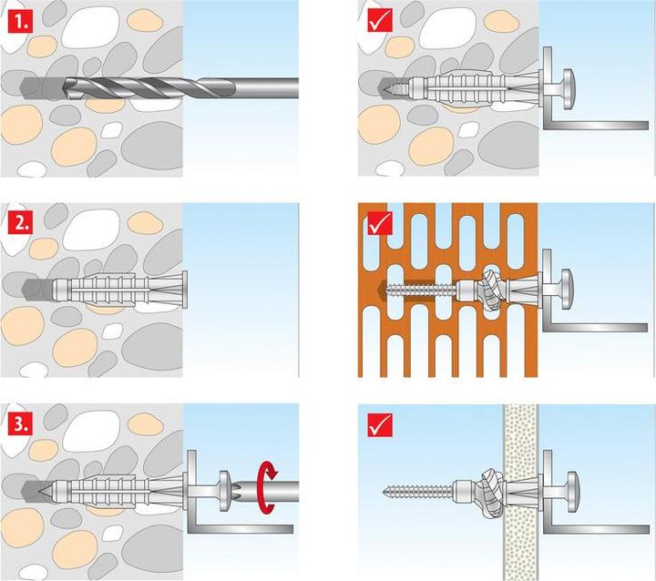 Immagine prodotto Tox Dispositivo anti-ribaltamento per mobili Kipp Stopp (2 pz.) (2 pz.)