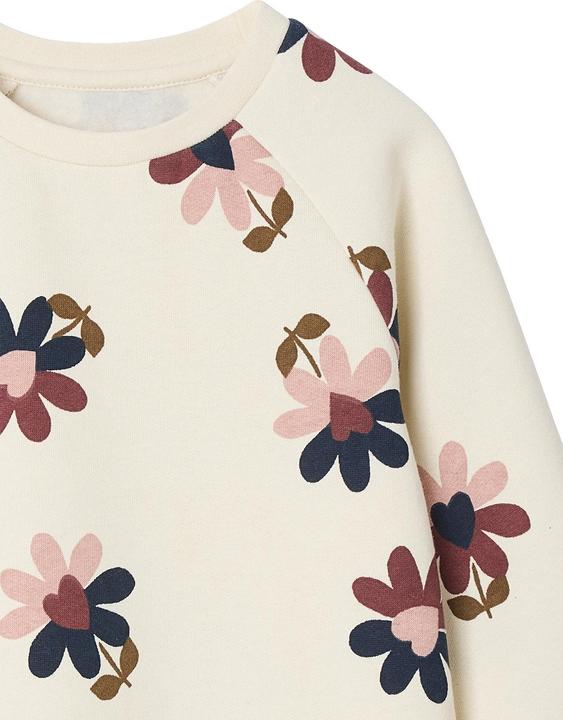 Actual product image Vertbaudet Mädchen Sweatkleid mit Blumen (86)