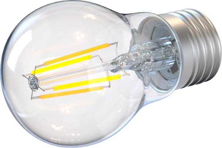 Produktbild Tellur WiFi Filament Smart Bulb E27 clear, white/warm, dimmer (E27, 6 W, 650 lm, 1 x, F)