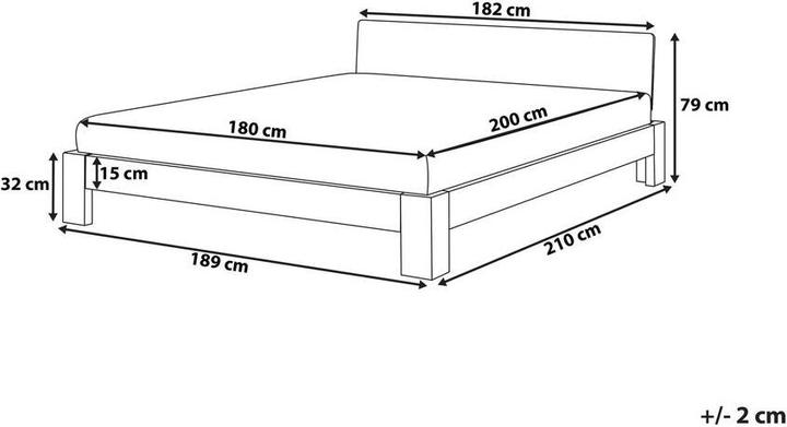 Actual product image Beliani Royan (180 x 200 cm)