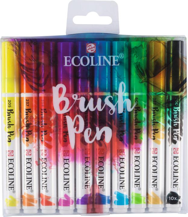 Produktbild Talens Ecoline (Mehrfarbig, 10 x)